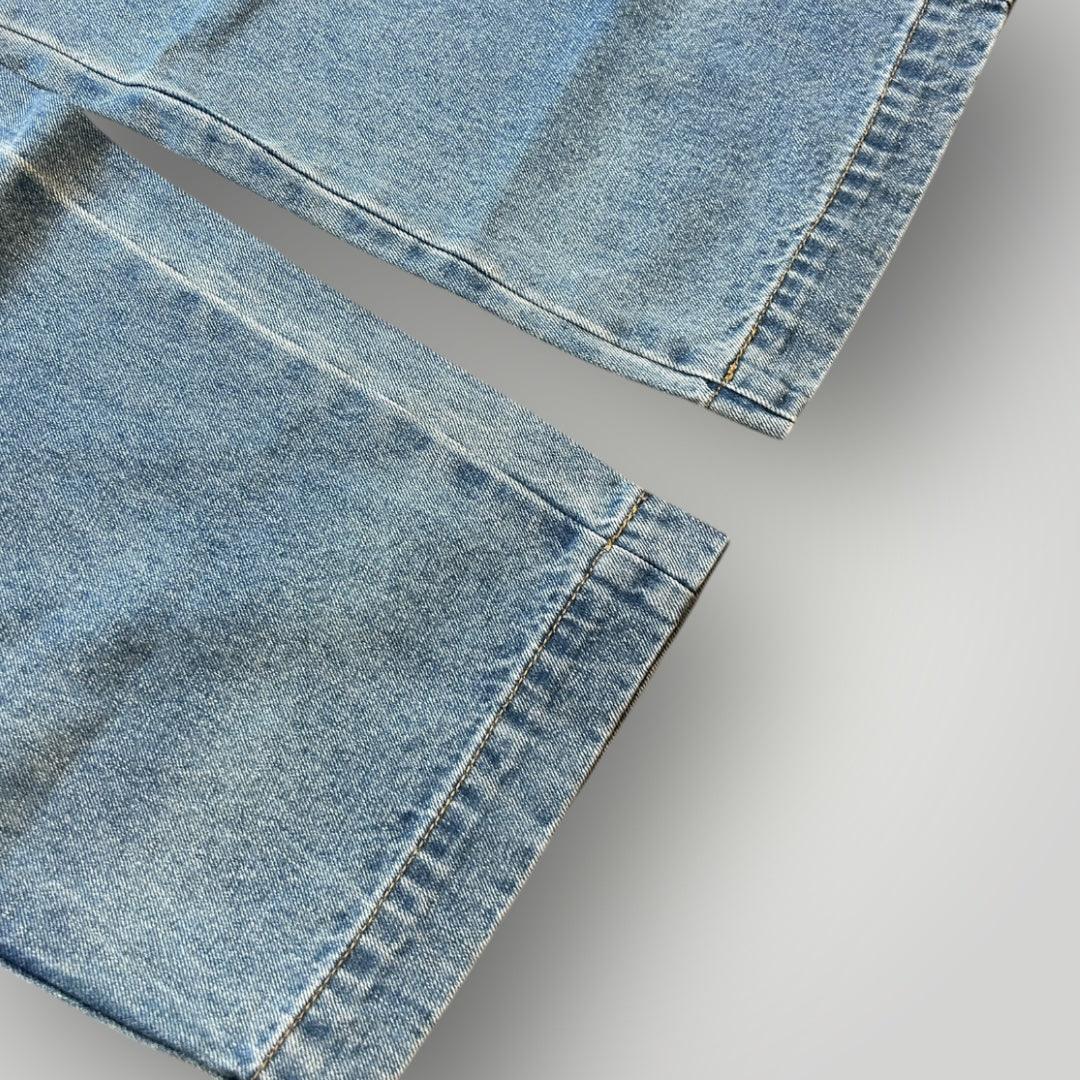 Beslow Korea Wide Light Wash Jeans 34x31