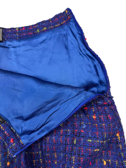 Versace early 1990s boucle skirt suit