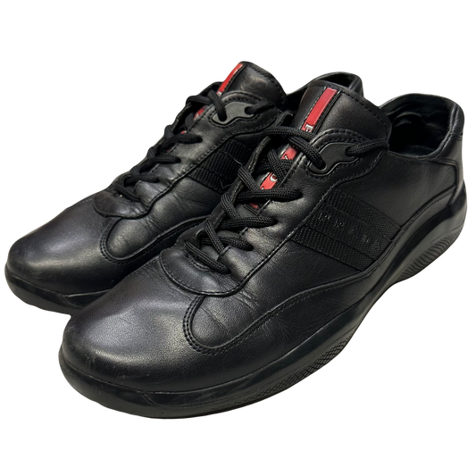 Prada America’s Cup Sneakers In Black ( 8.5UK / 9.5US )