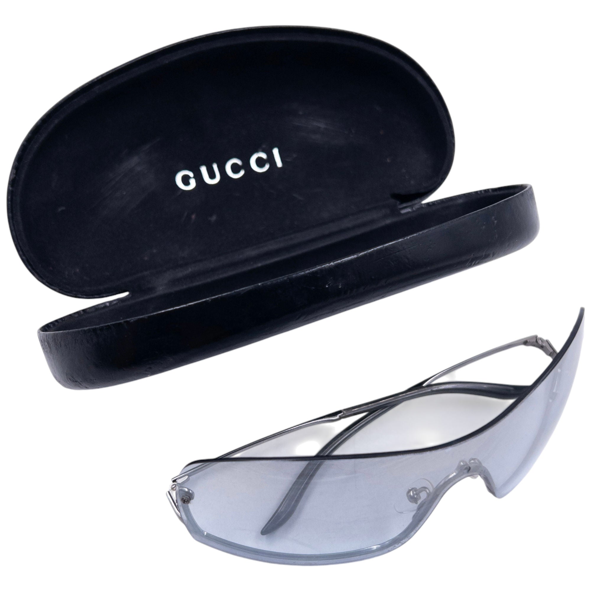 小物 GUCCI Vintage Rimless Sunglasses 00s Vintage Gucci Rimless Sunglasses – Known Source