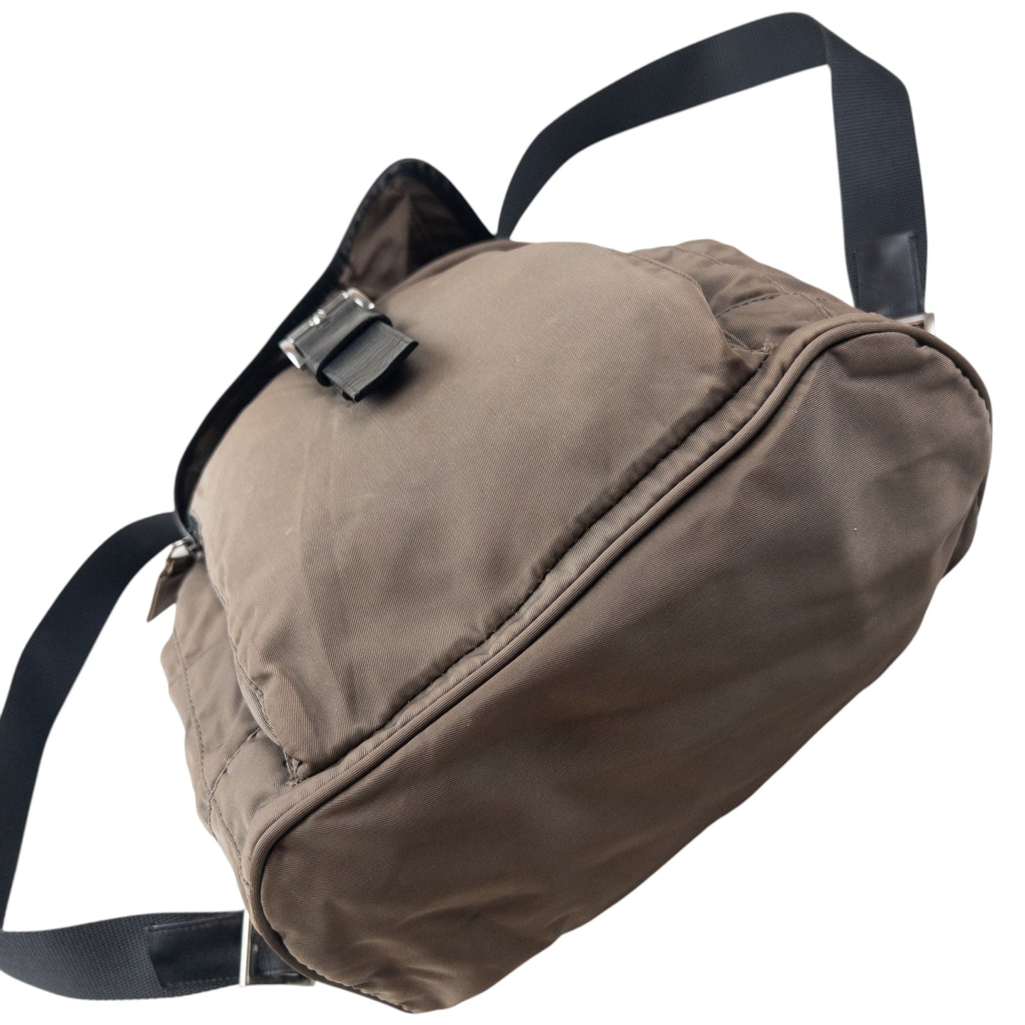 Vintage 2000s Prada Bucket Backpack | O/S, Black