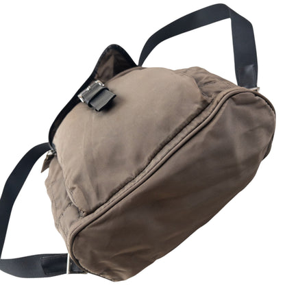 Vintage 2000s Prada Bucket Backpack | O/S, Black