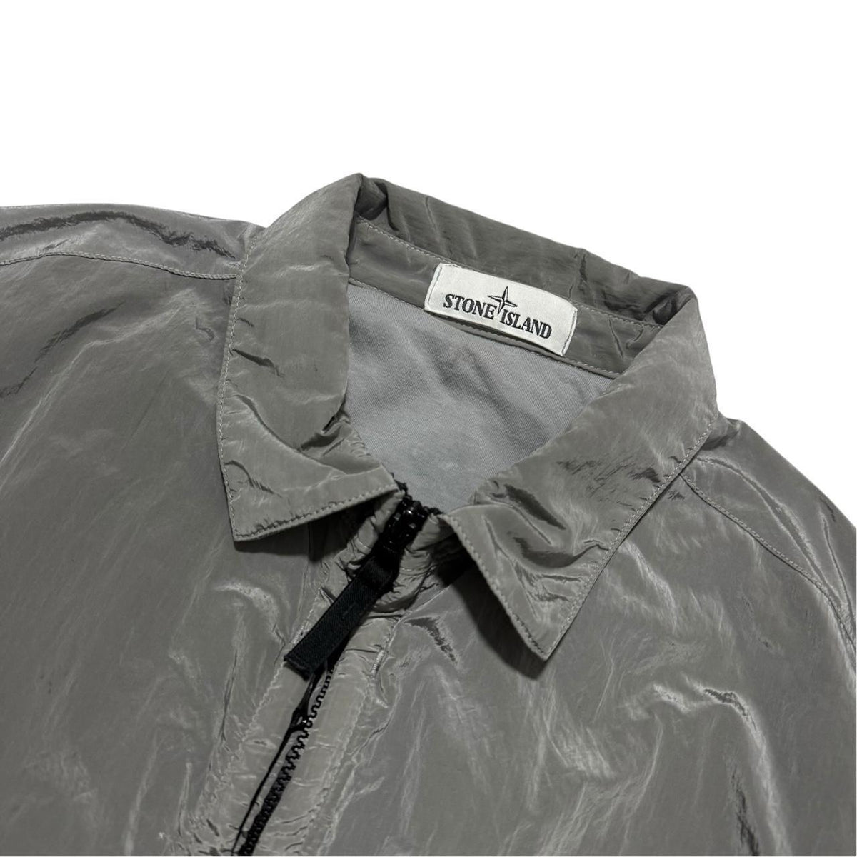 Stone Island Nylon Metal Overshirt | XL, Grey