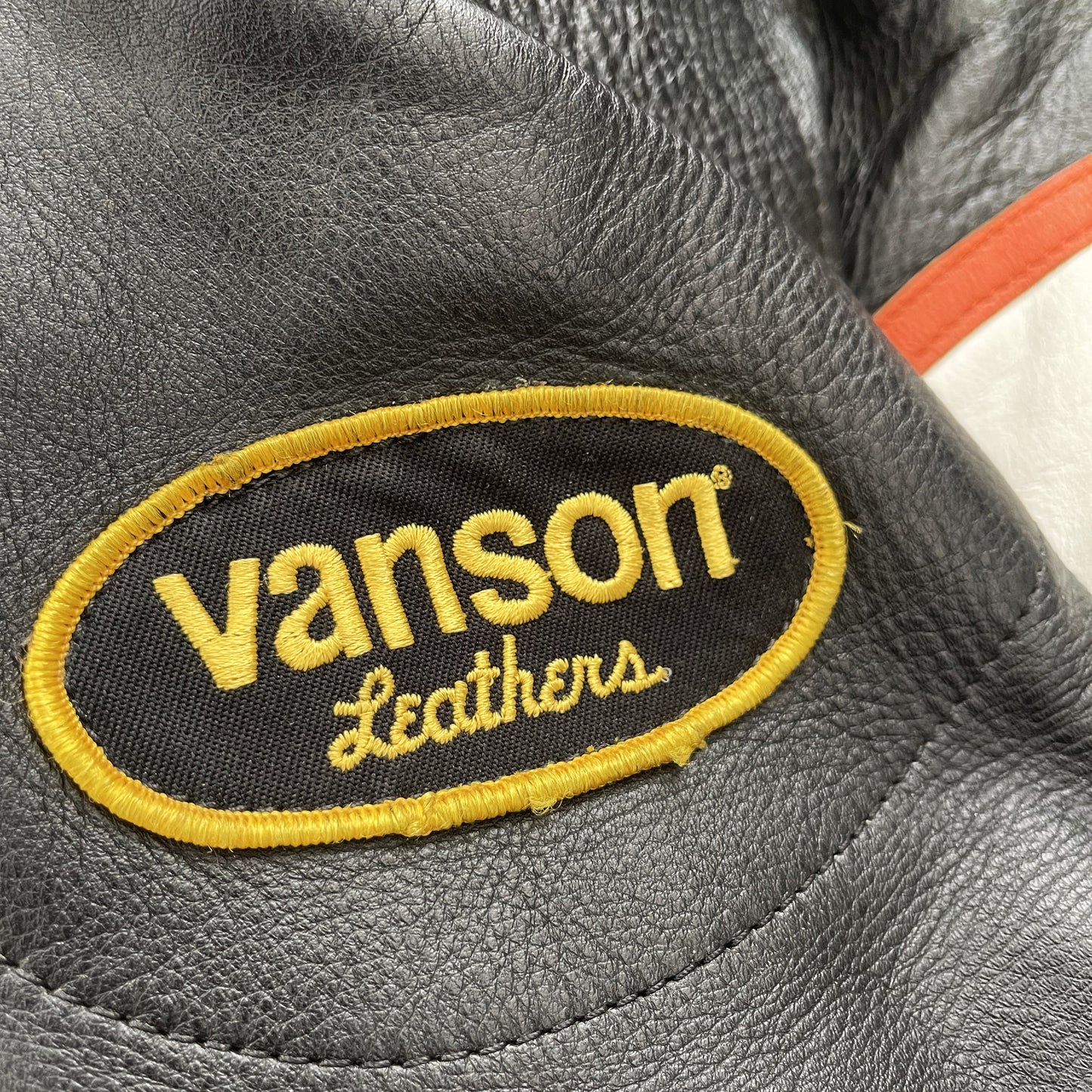 Vanson Leathers Bart Motorcycle Racer Jacket - S