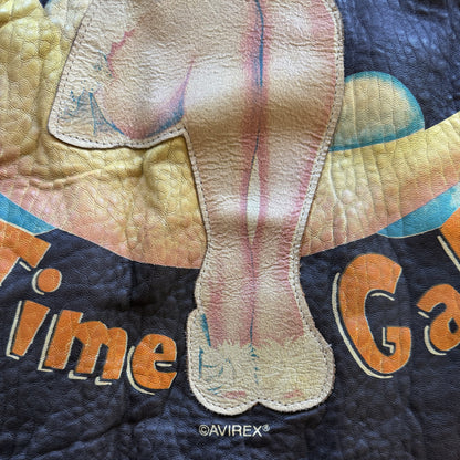 Avirex 'Sleepy-Time Gal' A2 Leather Flight Jacket - XS / S