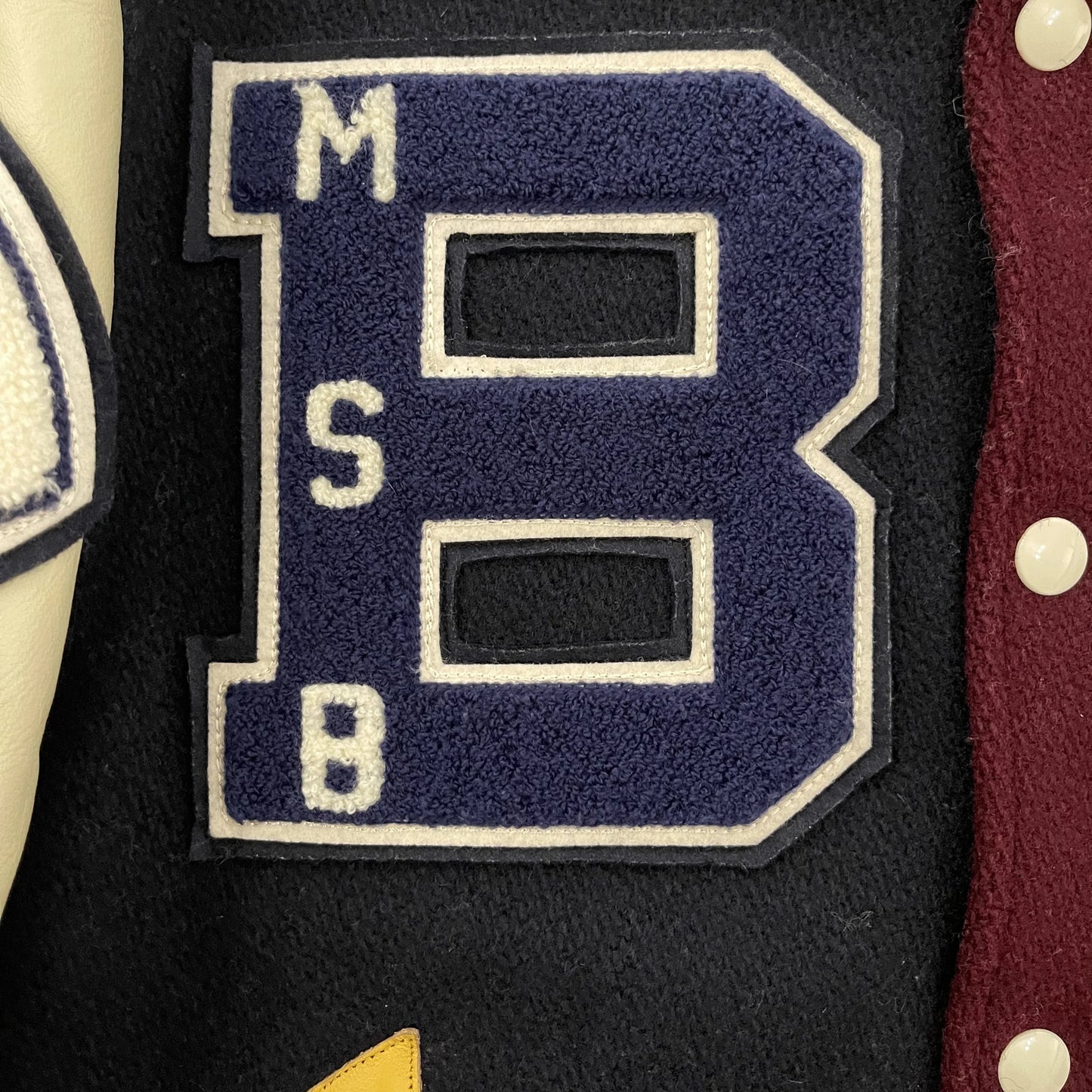 Whitesville x Beams Varsity Jacket - M