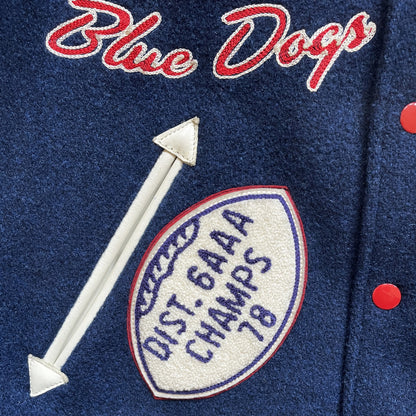 Whitesville 'Forest Park Bull Dogs' Varsity Jacket - M