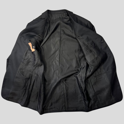 Prada 00’s Virgin Wool Black Suit Blazer + Trousers - IT50 (M/L) | Default Title, Black