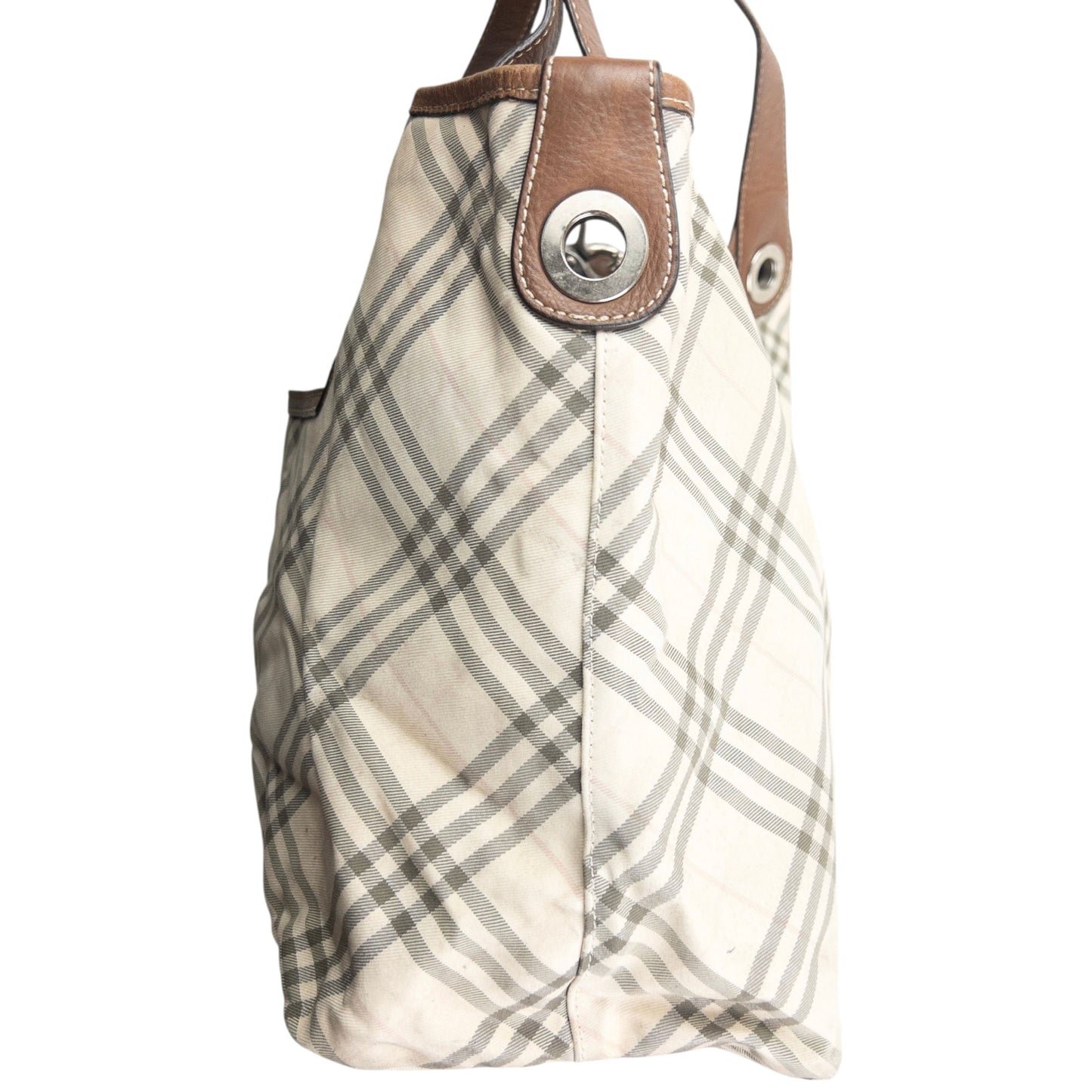 Vintage 2000s Burberry Blue Label Nova Check Handbag | O/S, Multicoloured