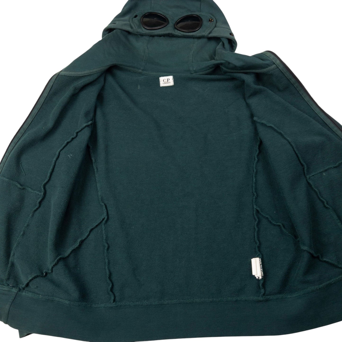 Vintage CP Company Goggle Hood Zip Up Hoodie Size M