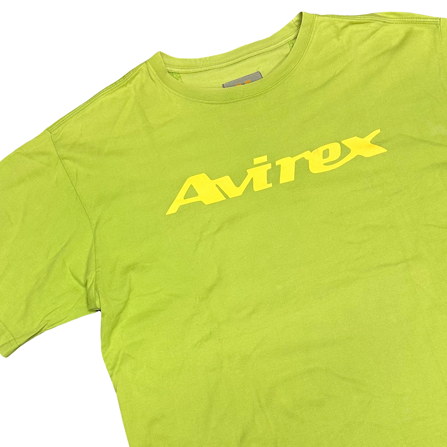 Avirex Spellout T-Shirt In Green ( L )