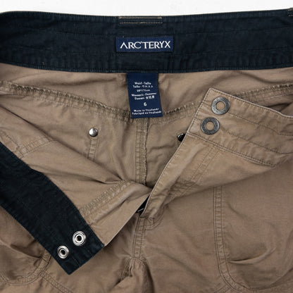 Vintage 2000s Arcteryx Roll-Up Trousers Womens Size W30 | W30, Brown