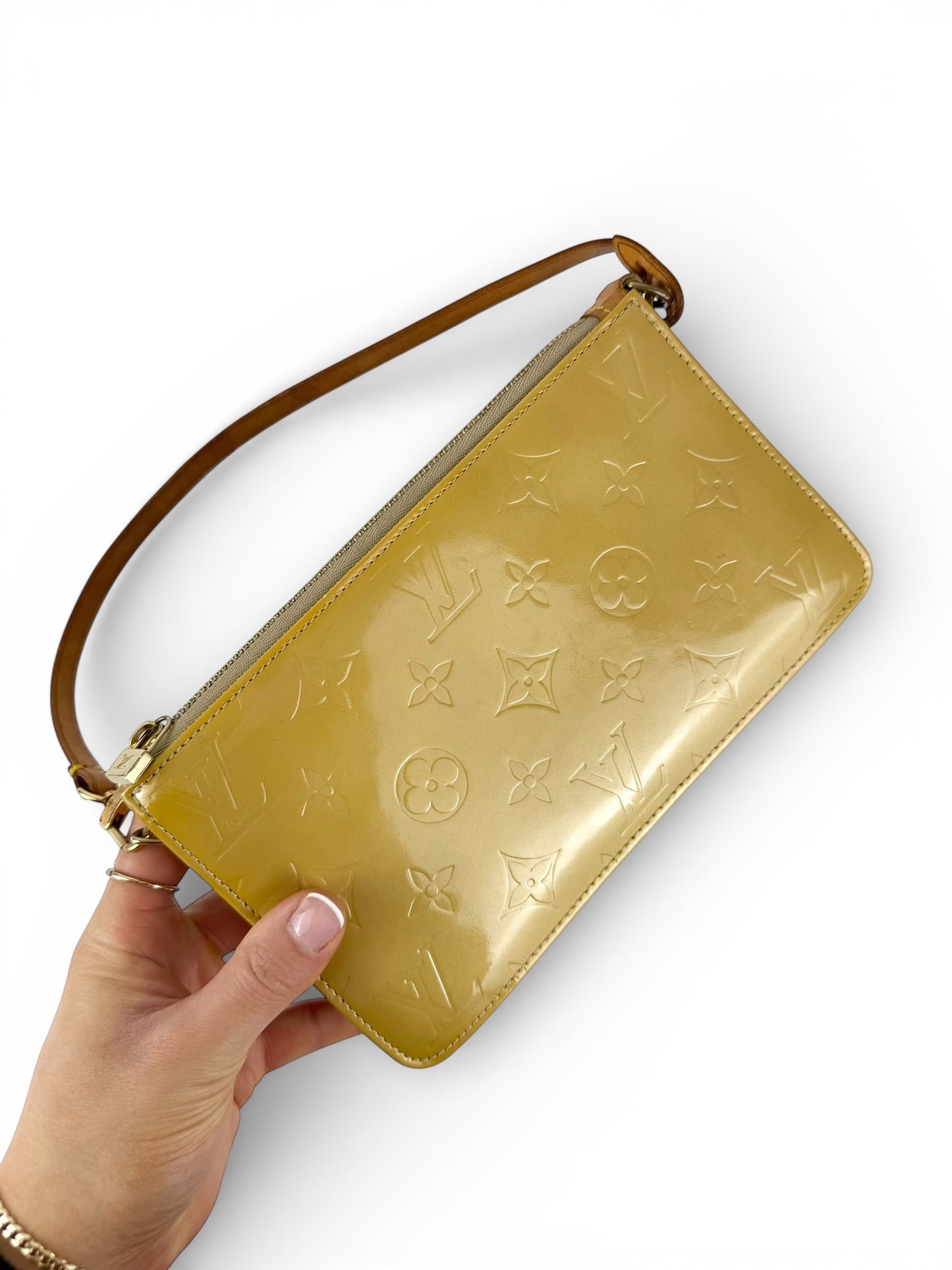 Vintage 2000 Louis Vuitton Vernis Lexington Handbag | O/S, Gold