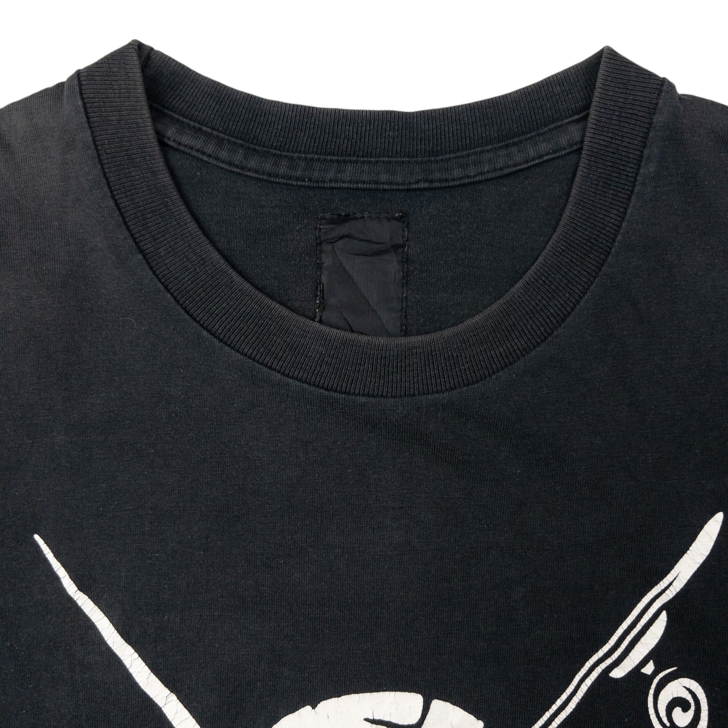 Stussy X Neighborhood Skull Skater Graphic T Shirt Size S