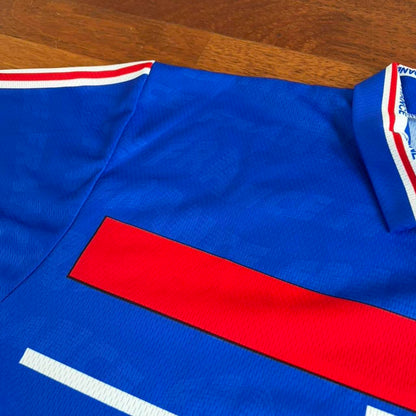 Vintage France Zidane Shirt | Blue, Multicoloured