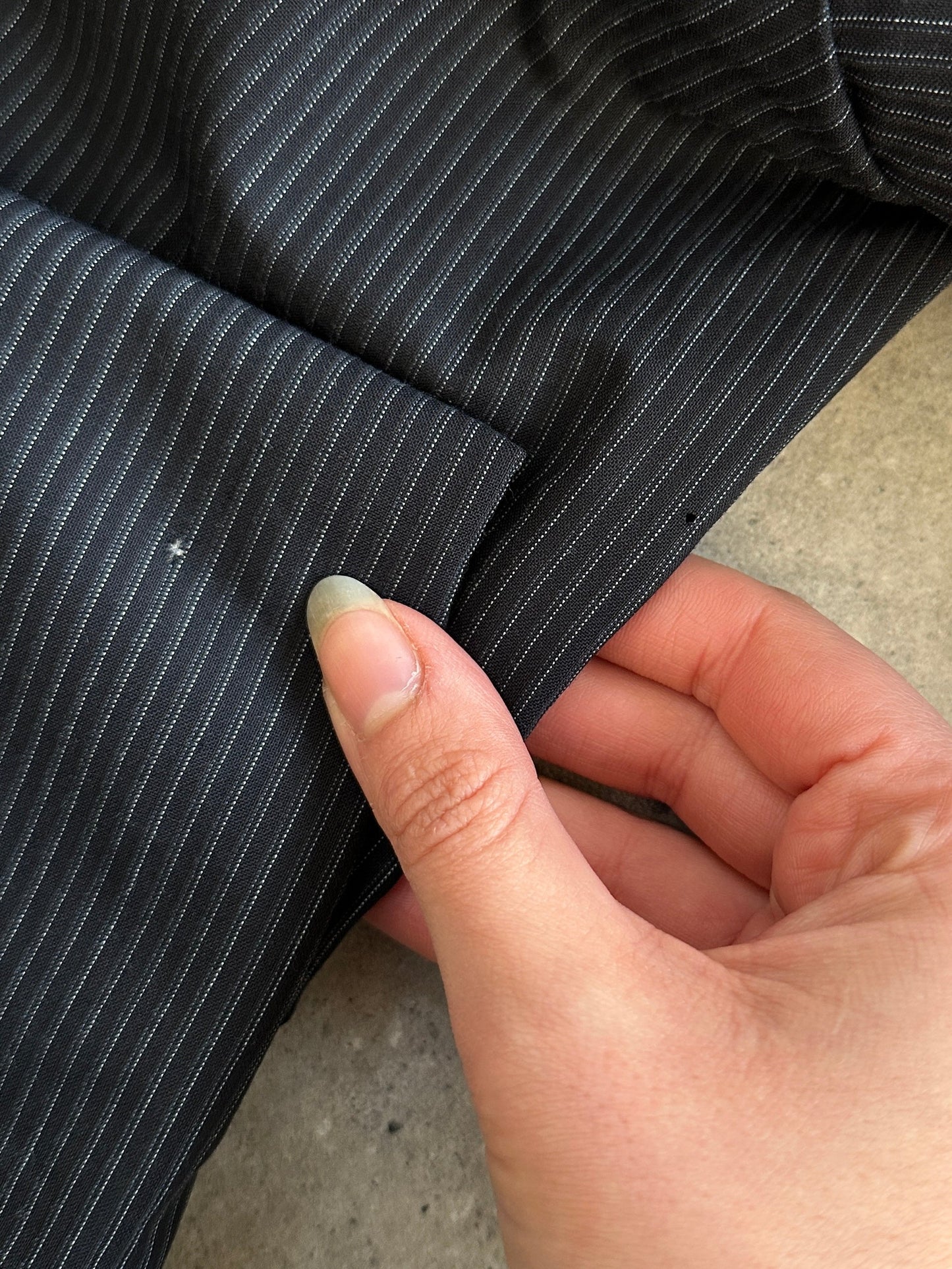 Hugo Boss Stripe Pure Wool Single Breasted Blazer - 40R/XL