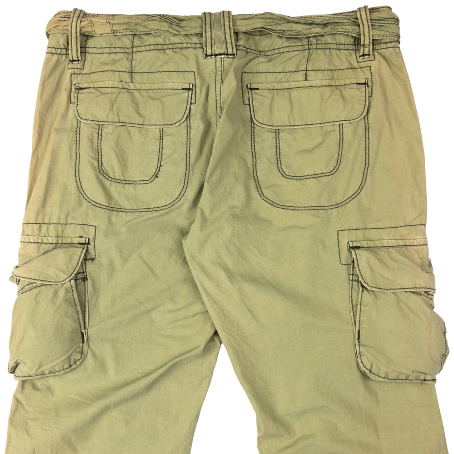 Vintage Ralph Lauren Polo Jeans Roll-Up Cargo Trousers Size W33