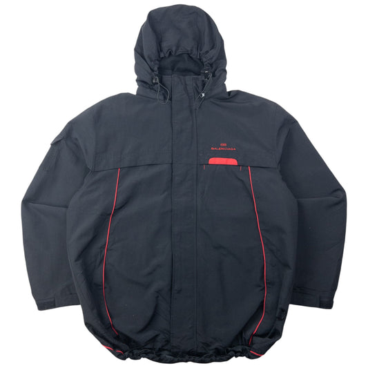 Vintage 90s Balenciaga Zip Up Jacket Size XL | XL, Black