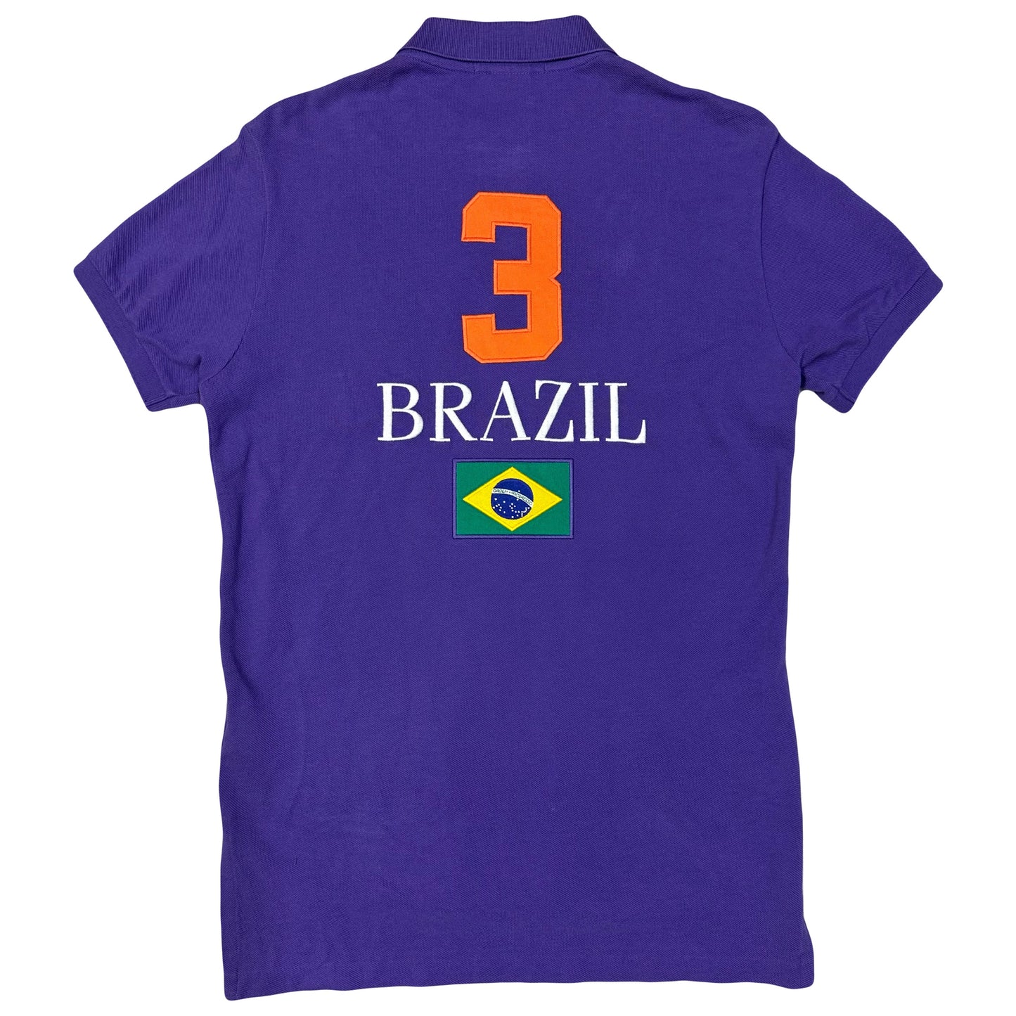 Ralph Lauren Brazil Polo In Purple ( S )