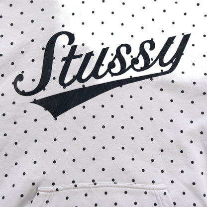 Vintage Stussy Polka Dot Hoodie Size M