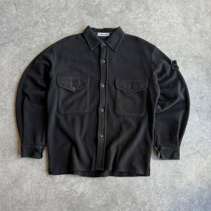 Stone Island RARE A/W 1997 heavyweight wool overshirt jacket (M)