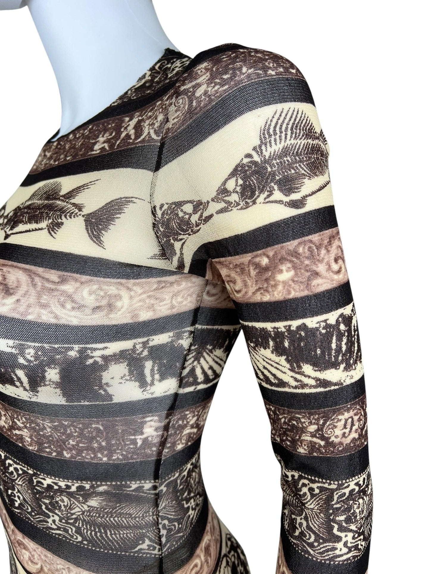 Jean Paul Gaultier S/S 1998 X-Ray top