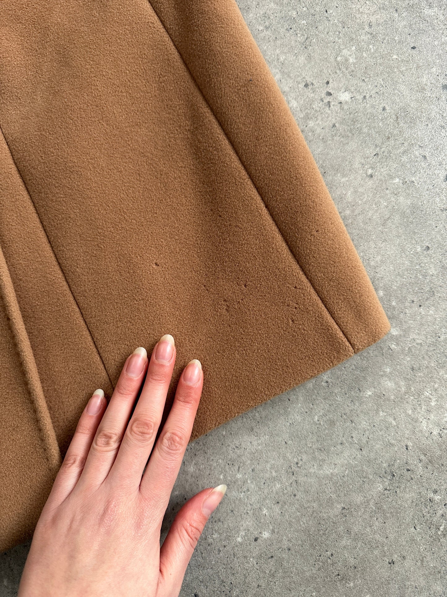 Valentino 1990s Pure Wool Double Breasted Bespoke Button Belted Coat - L