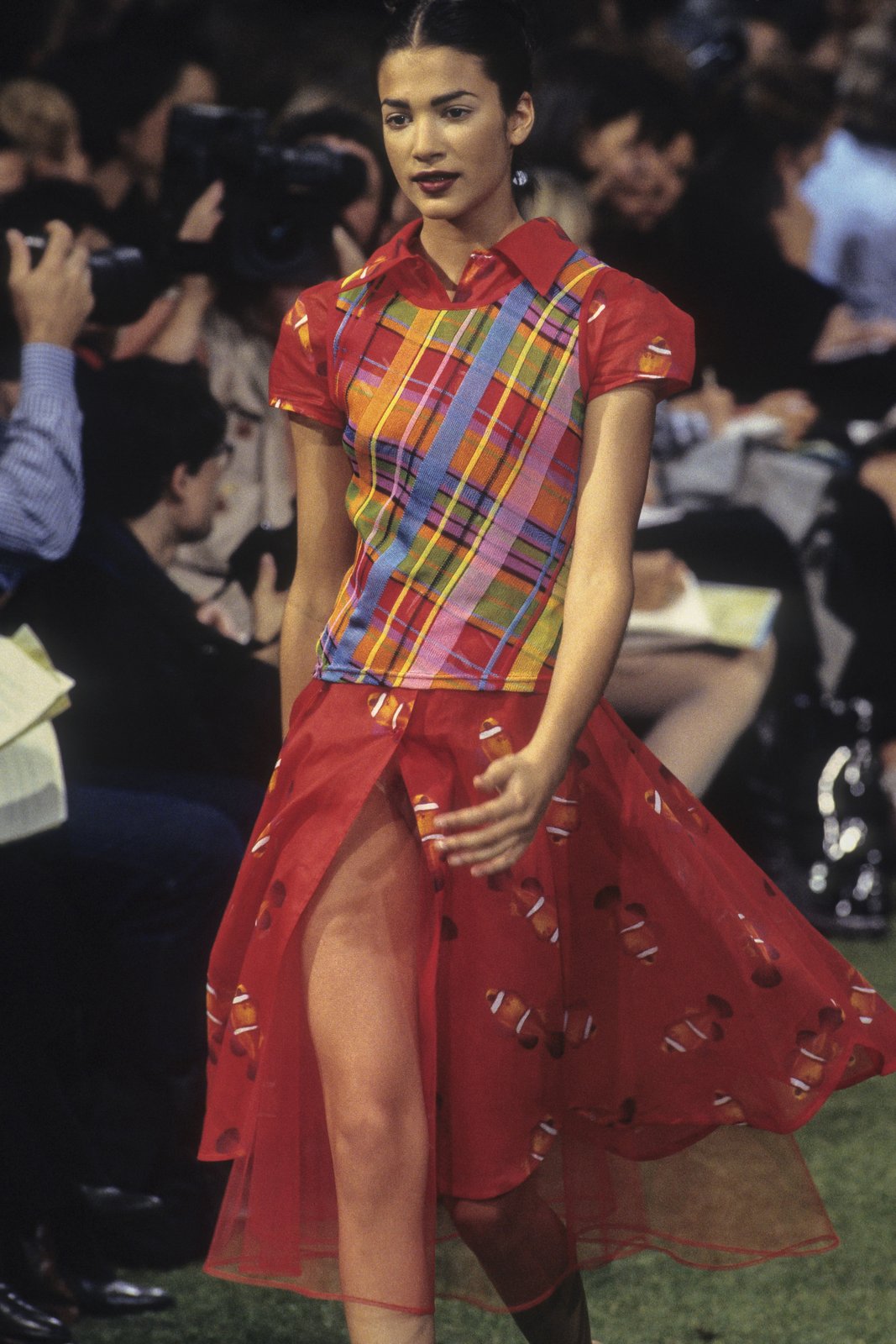 Kenzo S/S 1996 sheer dress