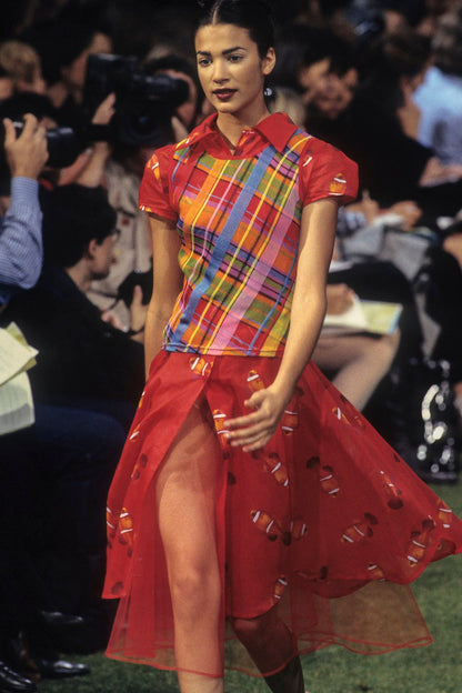 Kenzo S/S 1996 sheer dress