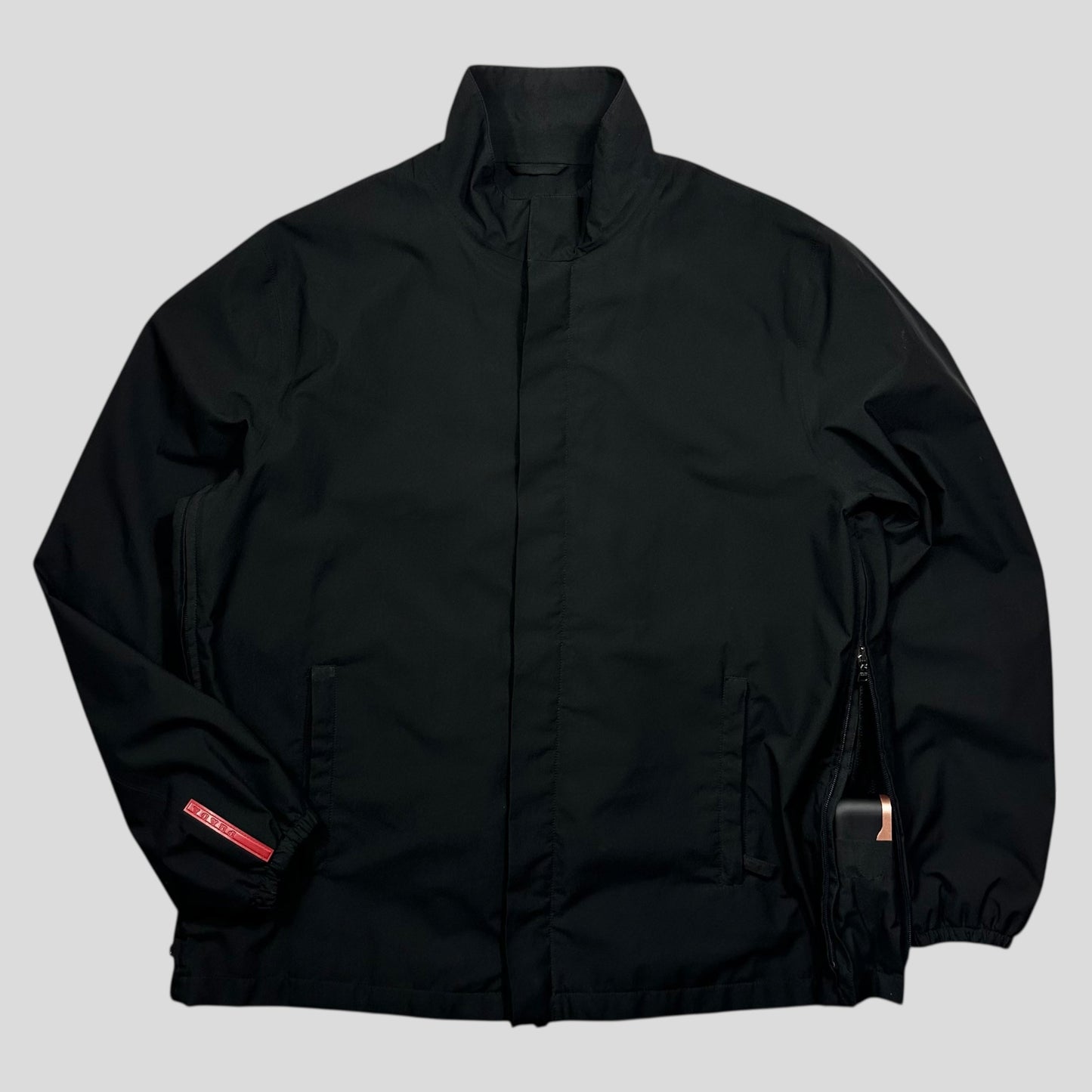 Prada Sport 00’s Goretex Nylon Stash Pocket Hood Jacket - XL