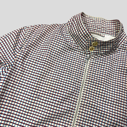 Prada SS08 Grid Checkered Multi Logo Bomber Jacket - IT52 (M/L)