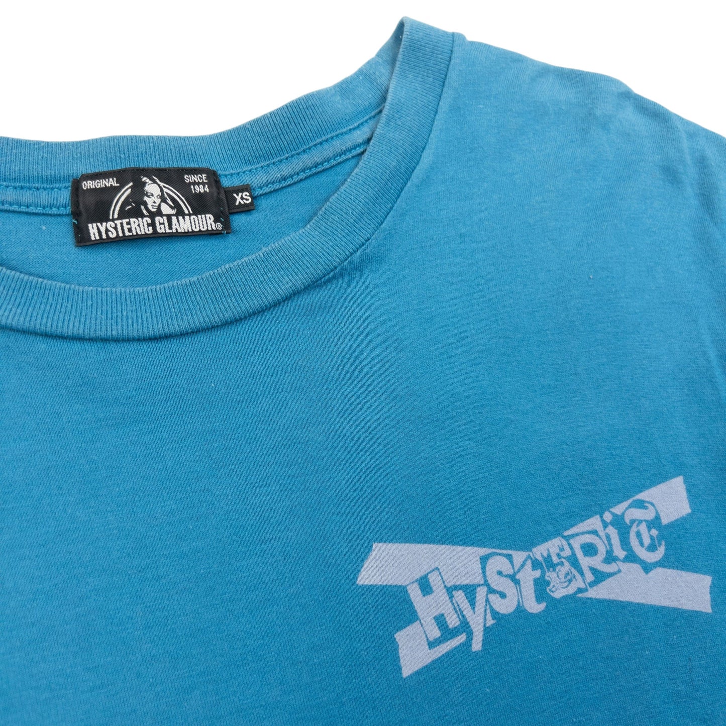 Vintage 2000s Hysteric Glamour Walked Away Graphic T Shirt Size XS | XS, Blue