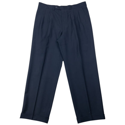 Vintage 80s YSL Yves Saint Laurent Jacket & Trousers Suit Set Size L