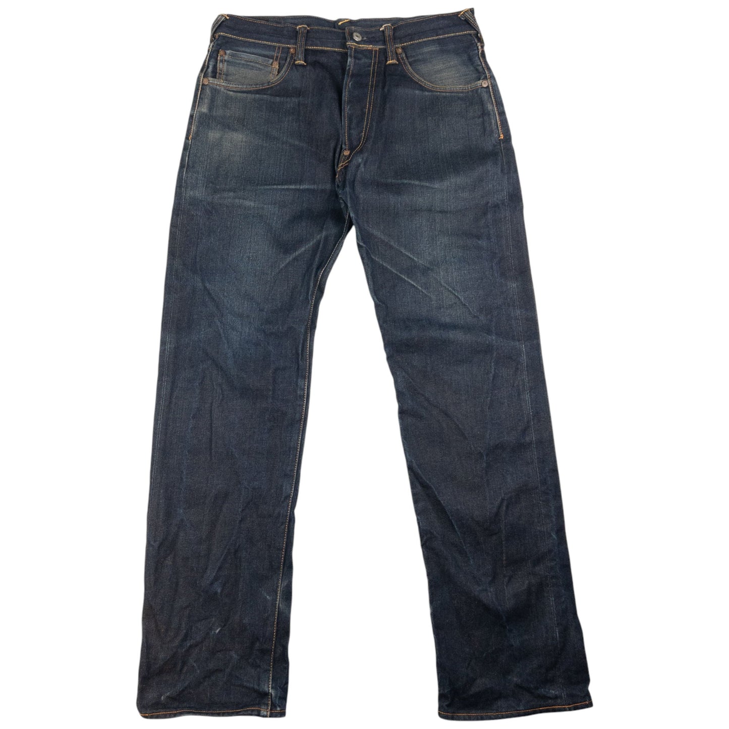 Vintage Evisu Embroidered Daicock Japanese Denim Jeans Size W32