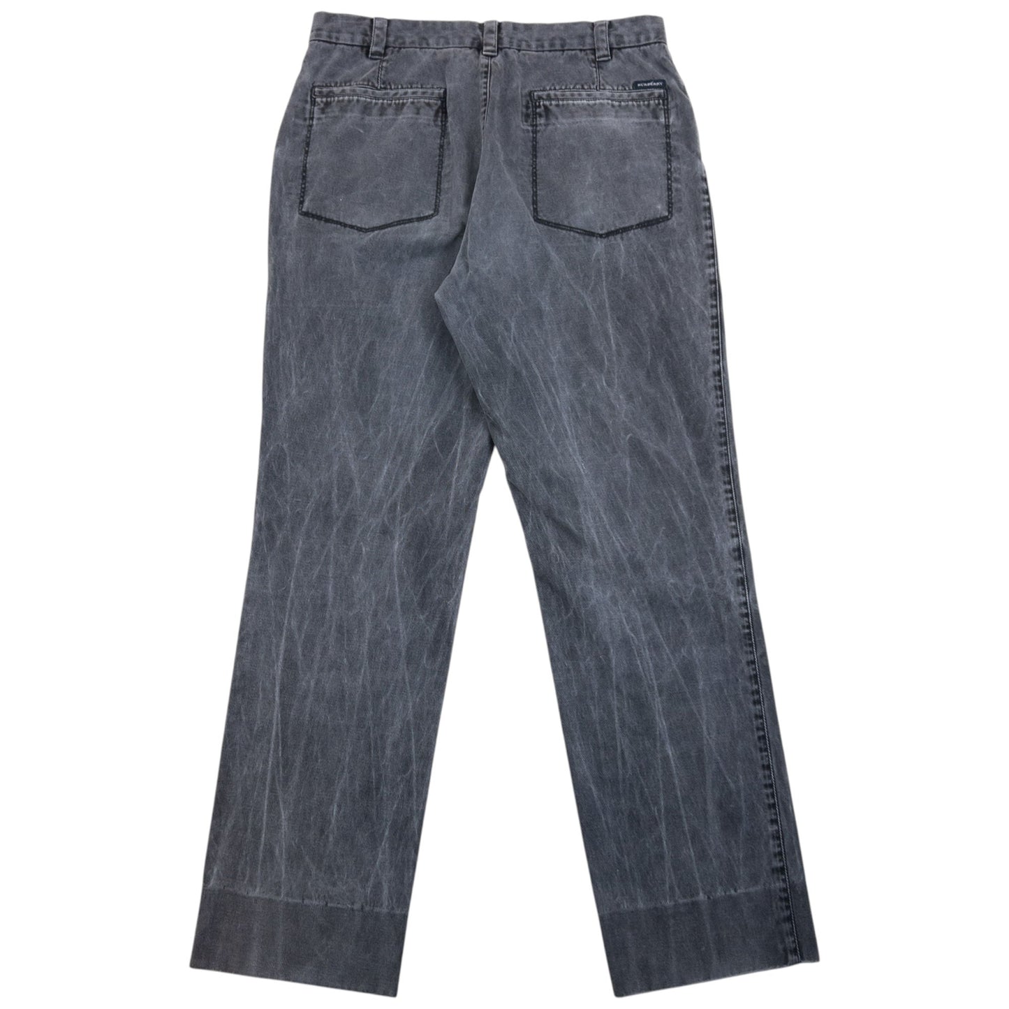 Vintage 2000s Burberry Trousers Size W32 | W32, Grey