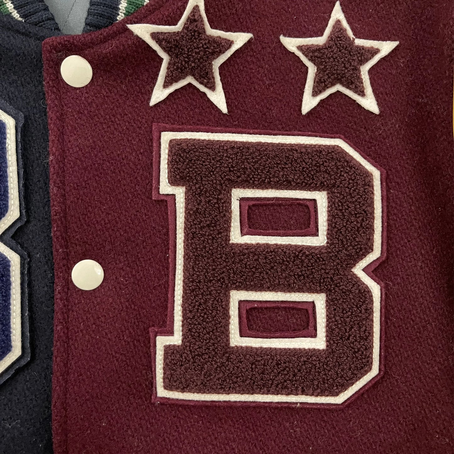 Whitesville x Beams Varsity Jacket - M