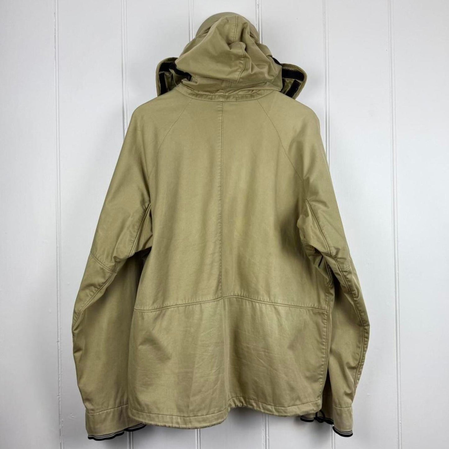 Stone Island Raso Floccato Sniper Mask Jacket Beige (XL) | Extra Large, Beige