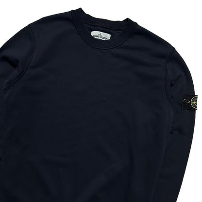 Stone Island Dark Blue Pullover Crewneck - Known Source