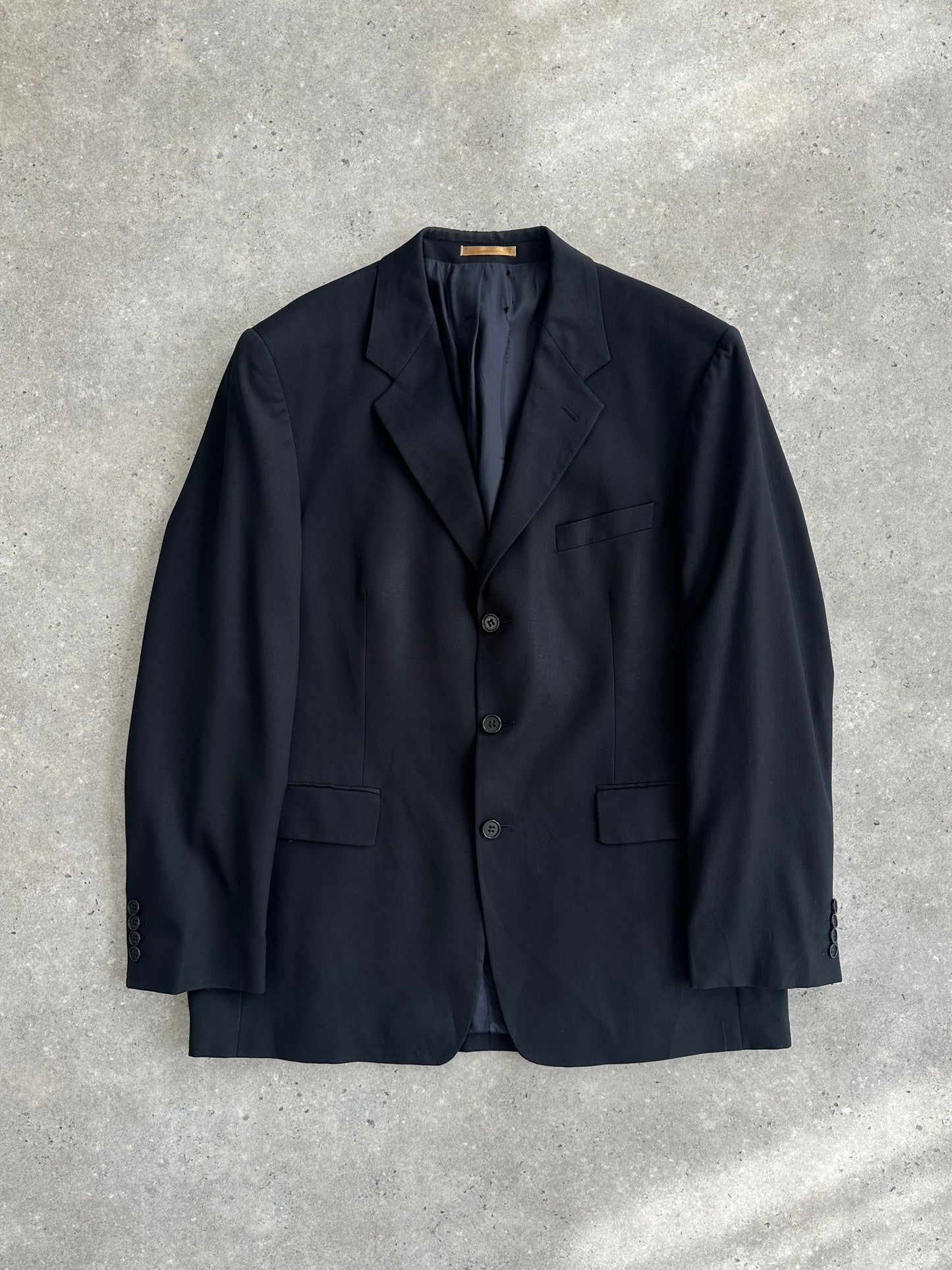 Yves Saint Laurent Pour Homme 1990s Pure Wool Blazer - 44R/XL