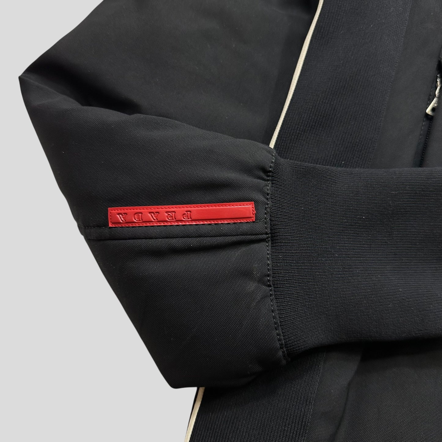 Prada Sport AW00 Ninja Moto Reversible Heavy Nylon Jacket - IT50 (M/L) | Default Title, Black