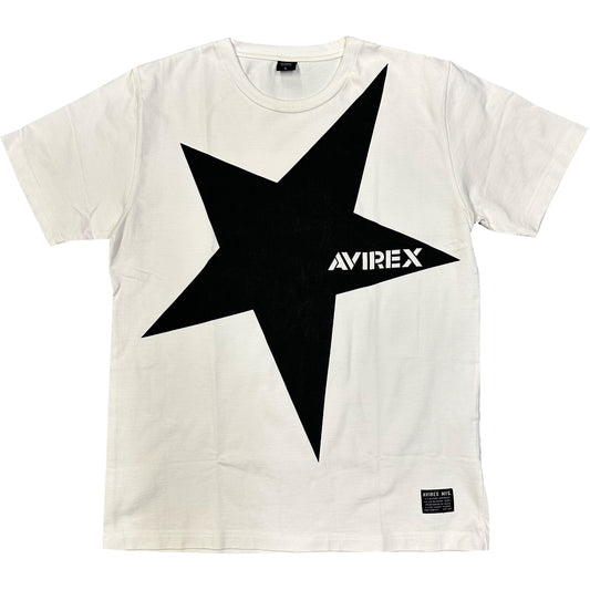 Avirex Star T-Shirt In White ( L )