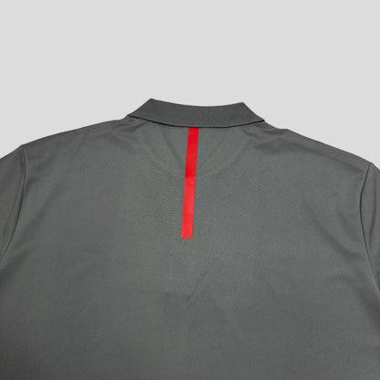 Prada Americas Cup 2024 Logo Pique Polo - XL/XXL | XXL, Grey
