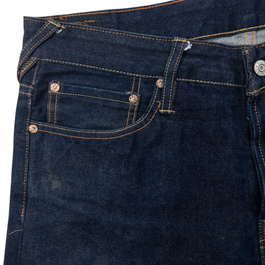 Vintage Evisu Painted Daicock Japanese Denim Jeans Size W35
