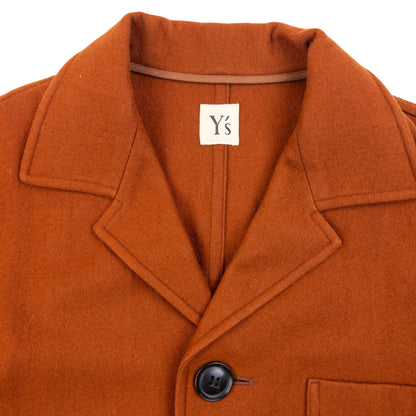 Vintage 90s Yohji Yamamoto Button Up Wool Jacket Size XL | XL, Brown
