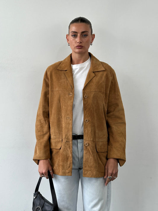 Vintage Suede Jacket - M/L