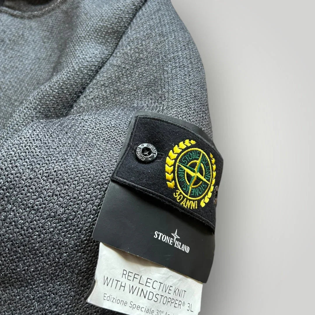 AW 2012 Stone Island 30th Anniversary Reflective Knit with Windstopper 3L L