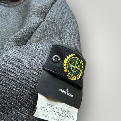 AW 2012 Stone Island 30th Anniversary Reflective Knit with Windstopper 3L L
