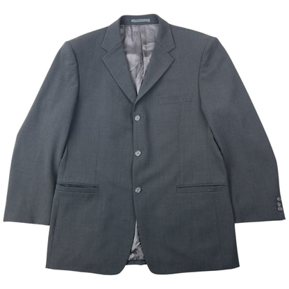 Vintage 2000s Versace Collection Jacket & Trousers Suit Set Size XL | XL, Grey