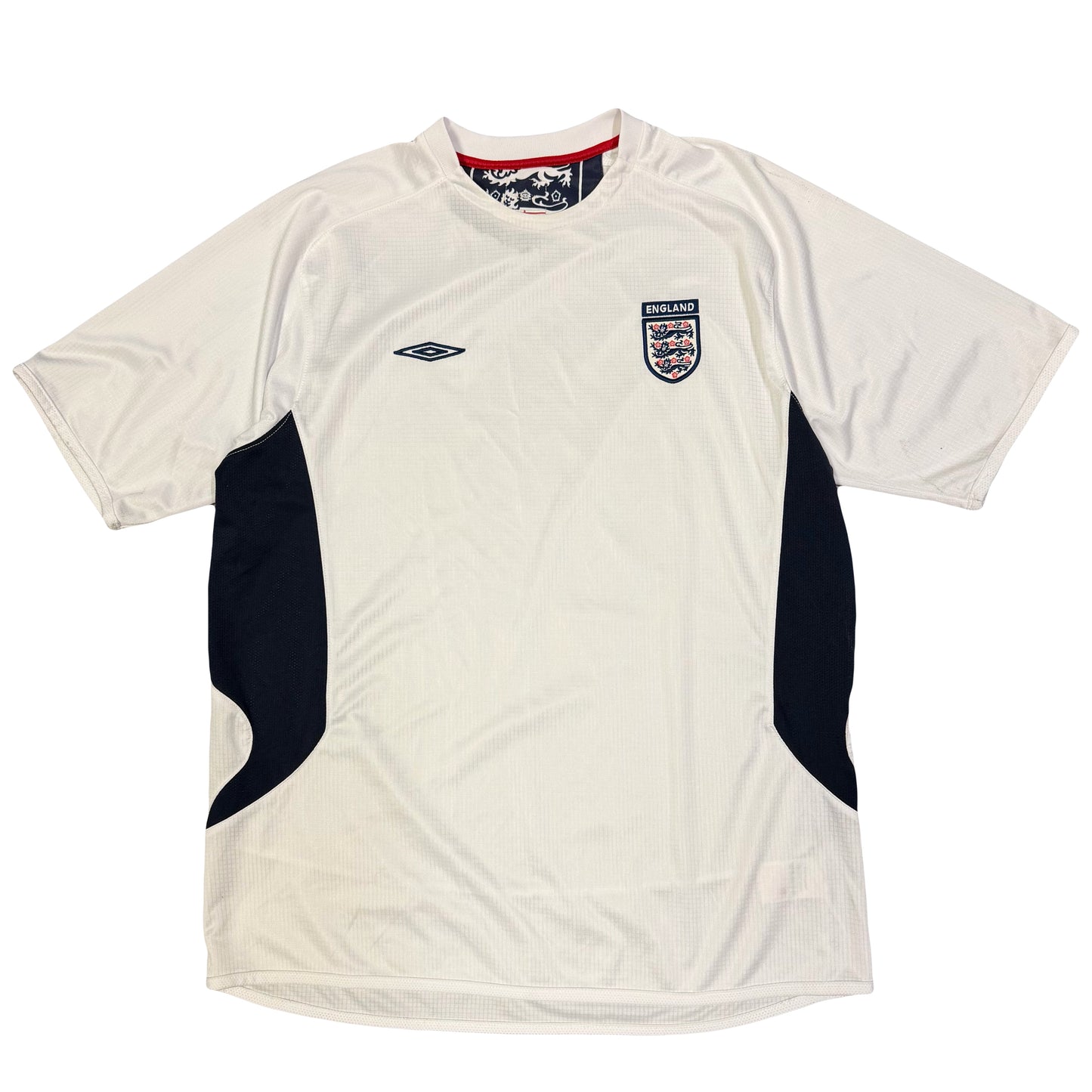 Umbro 2004/05 England Training Shirt In White (L) | Large, White