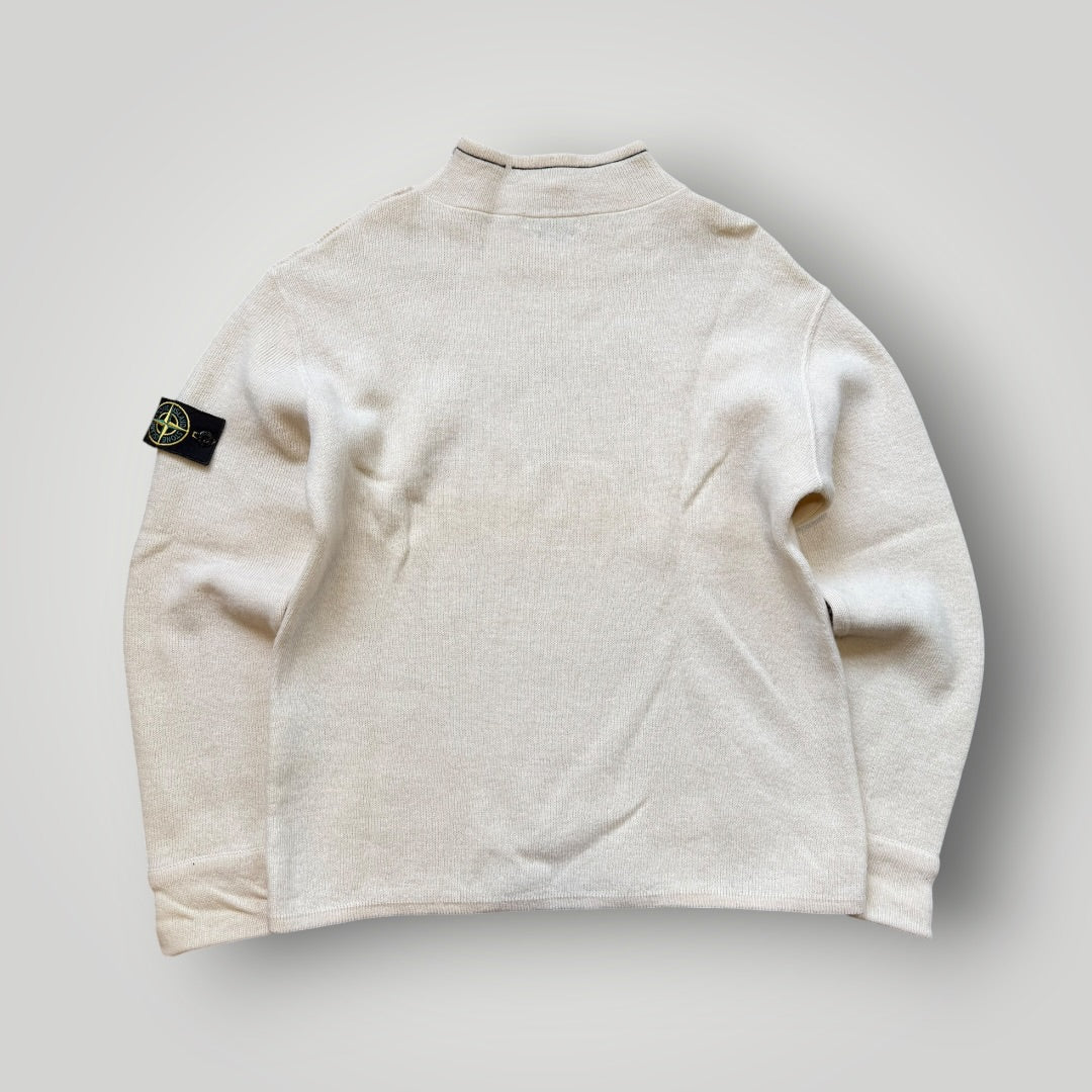 Stone Island AW/2000 Lana Wool Mock Neck Jumper M
